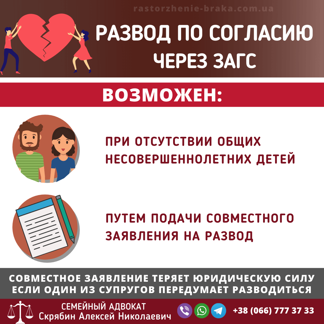 Развод по согласию через ЗАГС