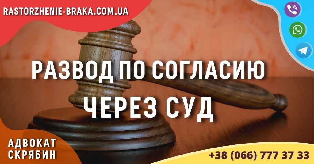 Развод по согласию через суд
