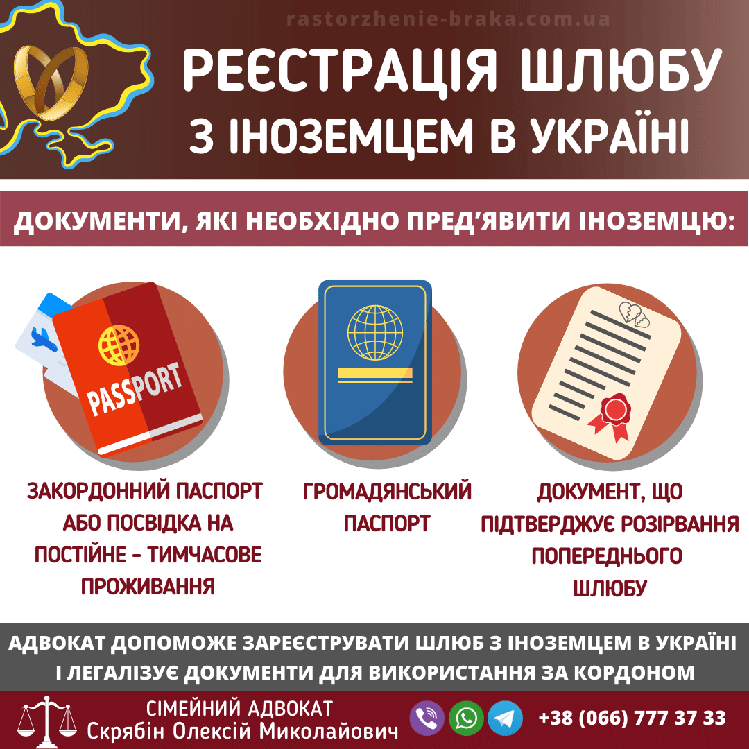 Реєстрація шлюбу з іноземцем в Україні Реєстрація шлюбу з іноземцем в Україні