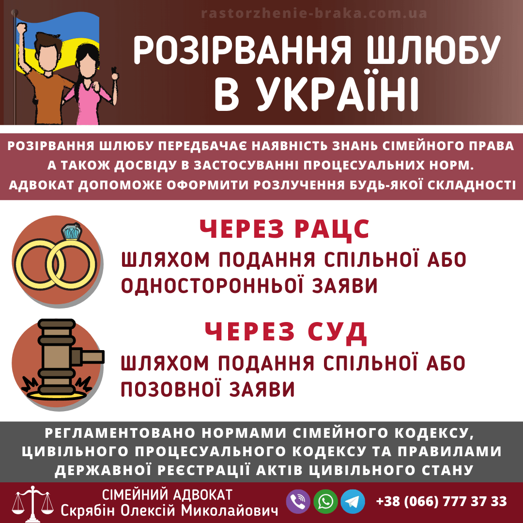 Розірвання шлюбу в Україні